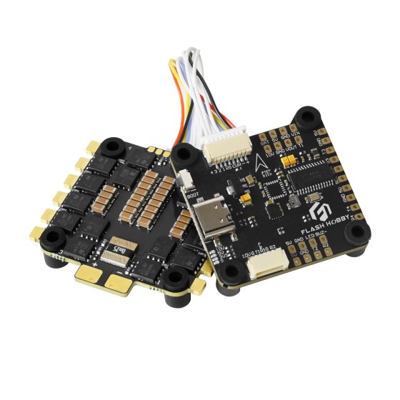 Wholesale Flashhobby F722 Stack 3-6S F722 Flight Controller & F60A 4 in 1 ESC Stack FPV Racing Drone 10 Inch Drone